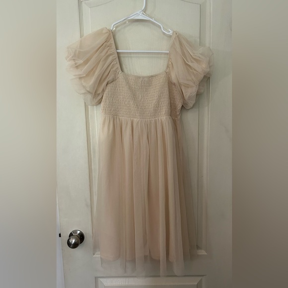 Listicle Boho Puff Sleeve Dress - Picture 4 of 8